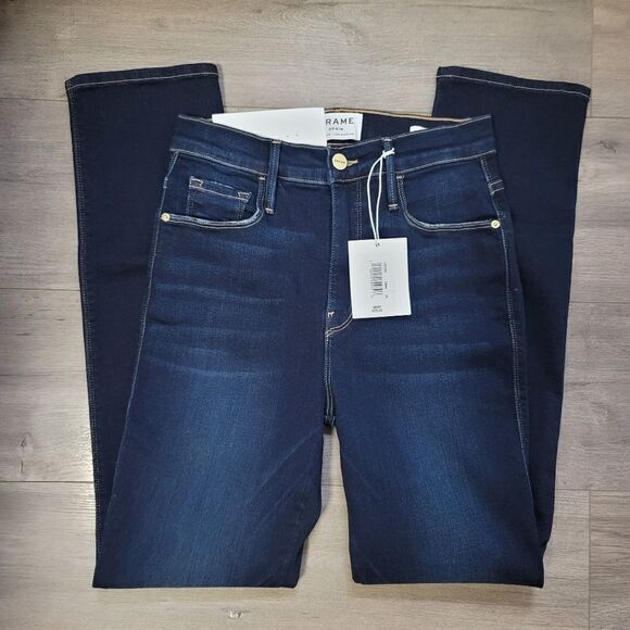 Frame le sylvie slender straight high rise size 26 - Picture 2 of 15